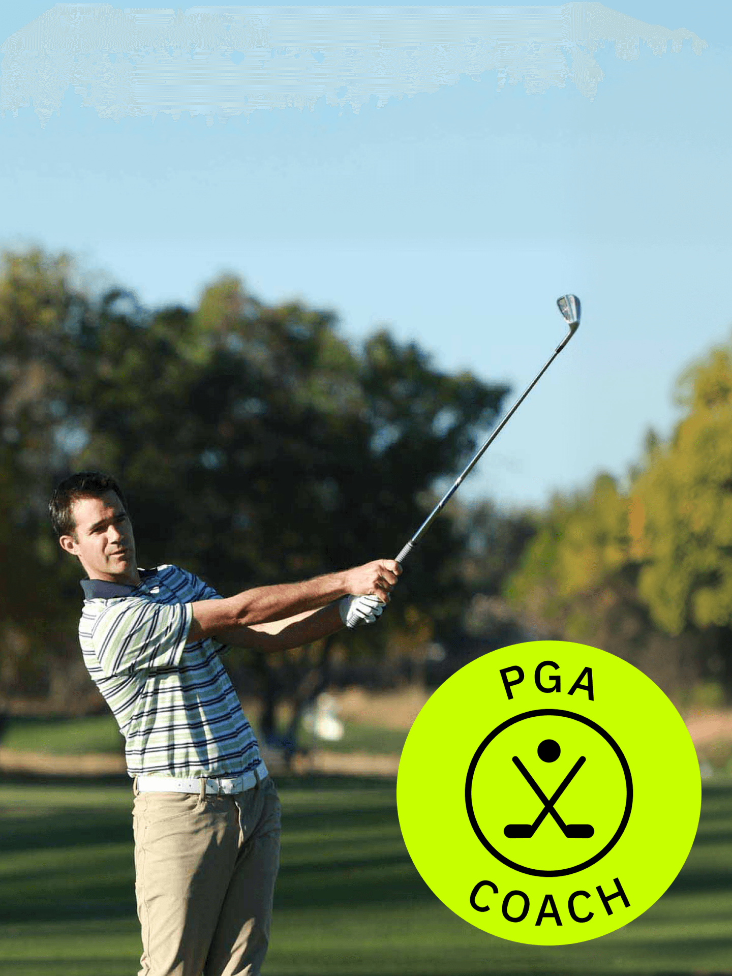 Training drills are designed together with leading PGA coaches.