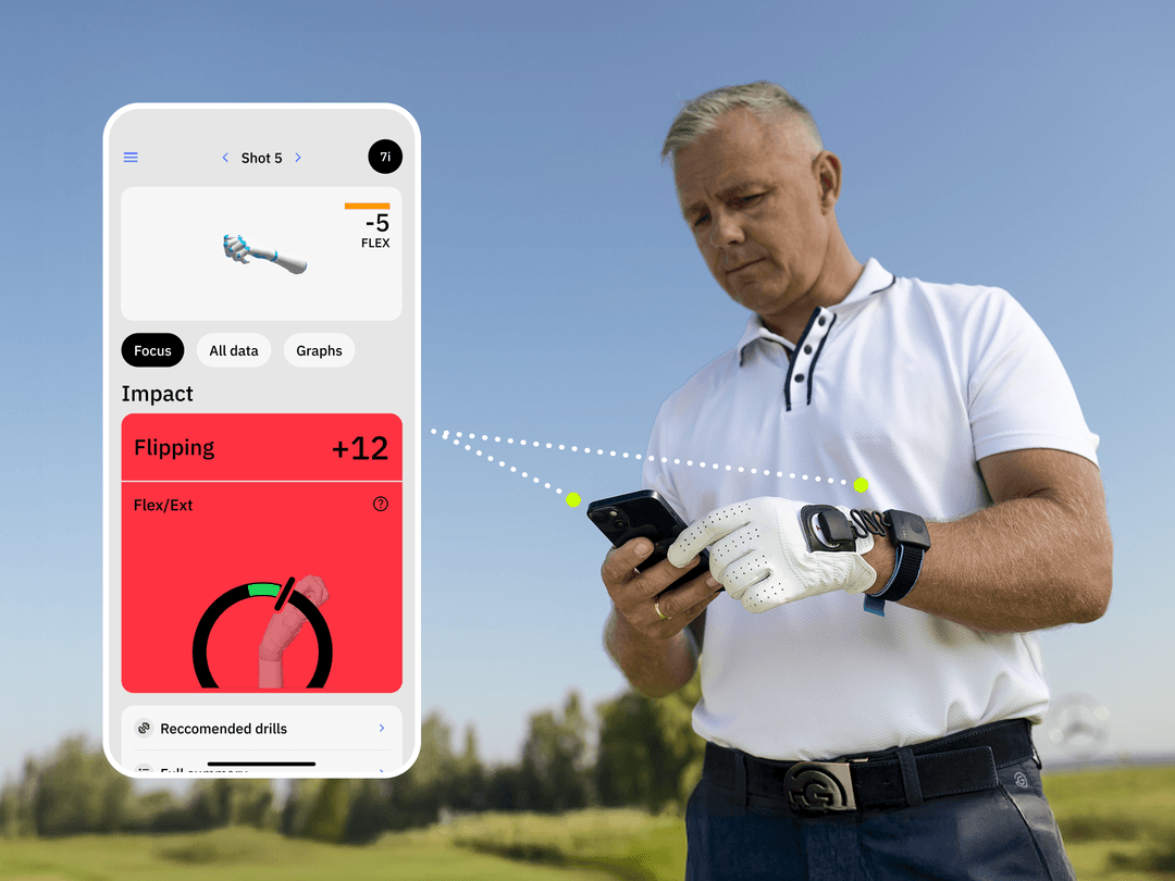 HackMotion Core: Wrist Angle Training Aid for Golf Players