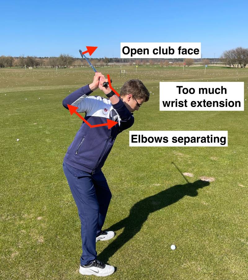 Backswing Extension Fault