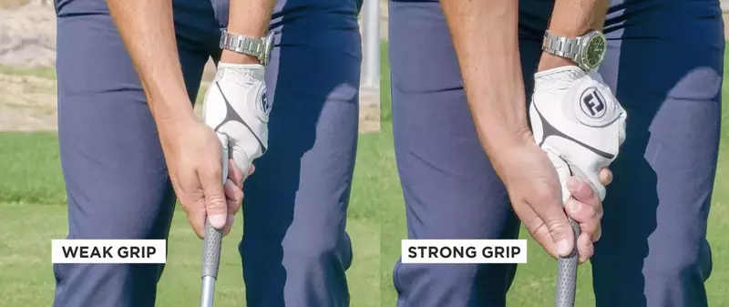 golf grip types