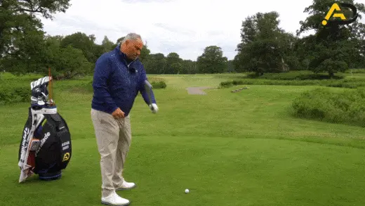 Alistair Davies move in the downswing