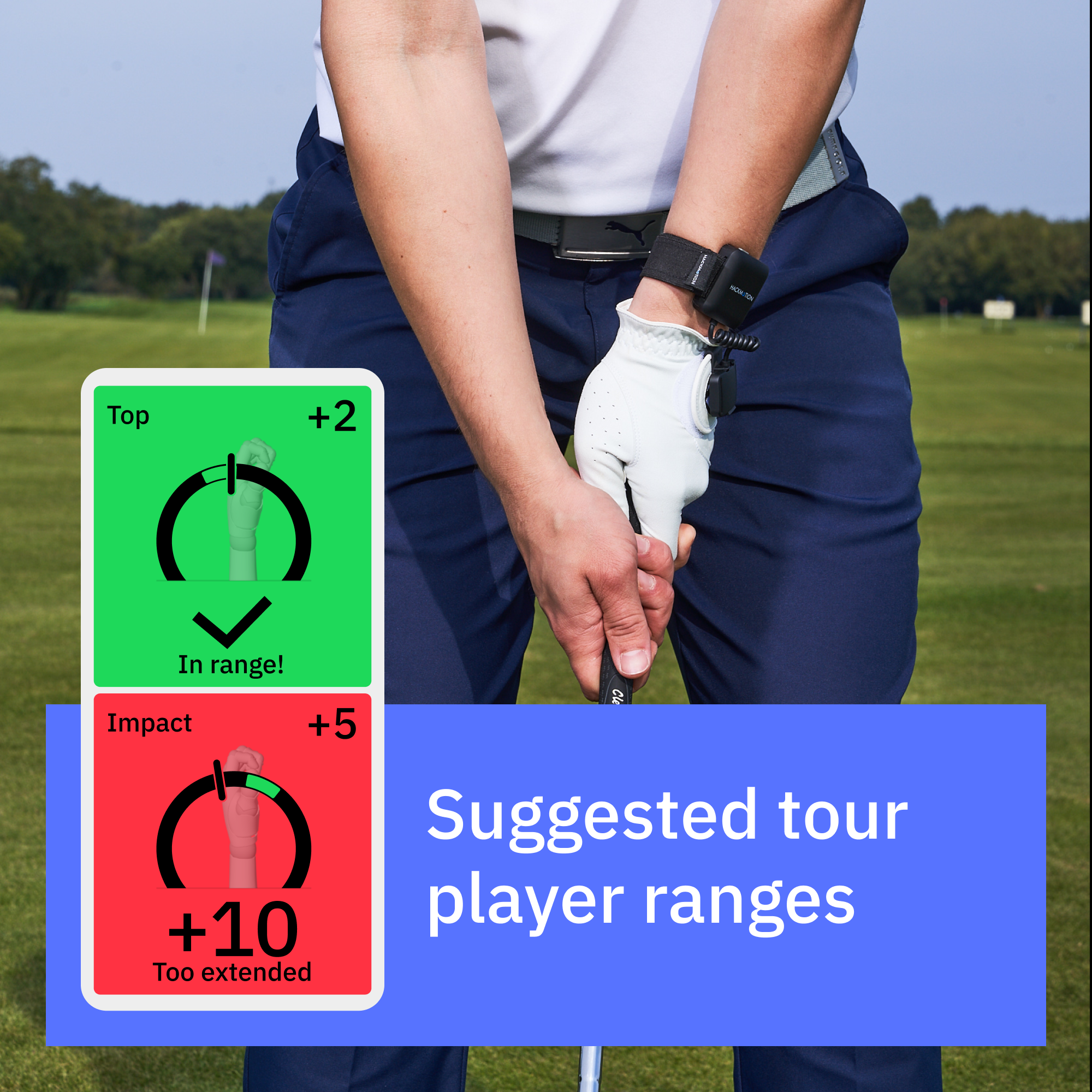 HackMotion Plus: Golf Swing Analyzer & Putting Aid