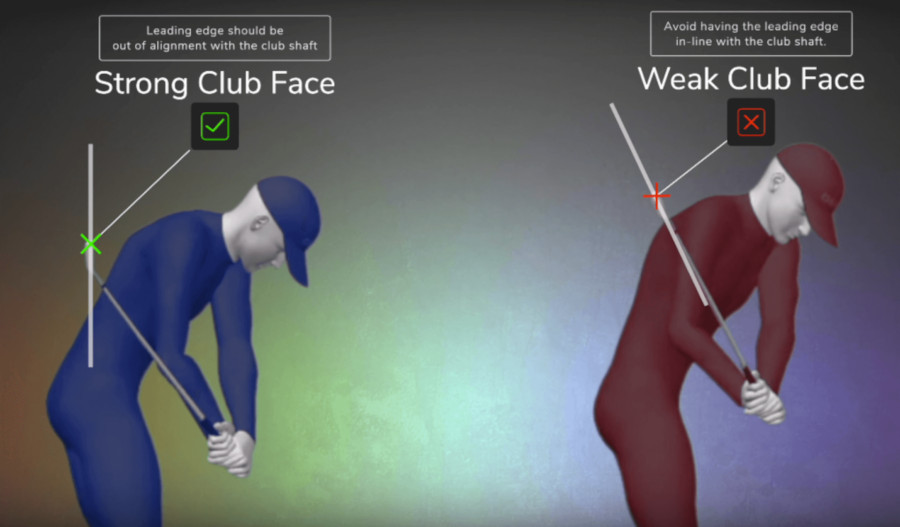 screenshot from tour pro vs amateur video by Athletic Motion Golf