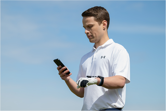 HackMotion スイング分析センサー ケース付き Golf Swing Analyzer & Wrist Angle Training Aid | Hackmotion